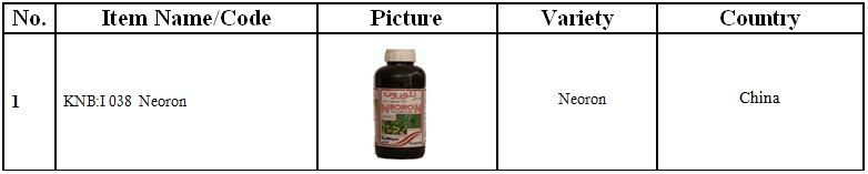 Insecticides Neoron new table-1